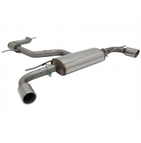 Escape Deportivo Grupo a 1 X 90mm Sr-Design Li/Re - Vw Golf Vi Gti / Edition 35 Typ:1k 2.0 Tsi