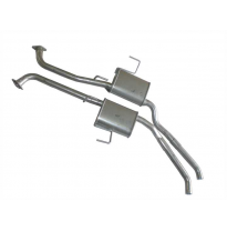 Escape Central Hueco Derecho + Izquierdo Opel Omega B Limousine Typ:B 2.5 V6 / 3.0 V6 Solo Para Limousine Novus Automotive