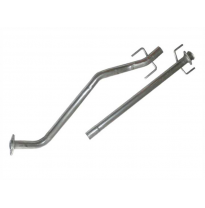 Supresor Silenciador Central  Opel Vectra B Typ:B/J95 1.6 16v / 1.8 16v / 2.0 16v / 2.2 16v / 2.5 V6 / I500 / 2.0 16v Di  Novus