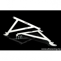 BARRA REFUERZO ULTRARACING HONDA PRELUDE BA5 4WS 88-91 ULTRARACING 3P FENDER BRACKETS