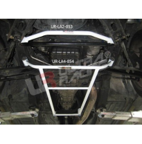 BARRA REFUERZO ULTRARACING NISSAN S14 95-99 ULTRARACING 2-PUNTOS DELANTERA INFERIOR TIE BAR 853