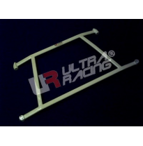 BARRA REFUERZO ULTRARACING HONDA JAZZ/FIT 01-08 ULTRARACING 4-PUNTOS DELANTERA INFERIOR BRACE