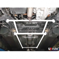 BARRA REFUERZO ULTRARACING PEUGEOT 408 1.6T 10+ ULTRA-R 4-PUNTOS DELANTERA INFERIOR H-BRACE