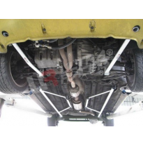 BARRA REFUERZO ULTRARACING FIAT PUNTO 2 HGT 1.8 ULTRARACING 4-PUNTOS DELANTERA INFERIOR H-BRACE