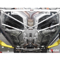 BARRA REFUERZO ULTRARACING PORSCHE PANAMERA 3.6 V6 09+ ULTRA-R 2P TRASERA INFERIOR BAR 1881