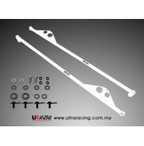 BARRA REFUERZO ULTRARACING TOYOTA ALTIS/COROLLA E12 01+ ULTRA-R 2X 3-PUNTOS SIDE BARS