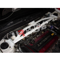 BARRA REFUERZO ULTRARACING MITSUBISHI EVO 7/8/9 ULTRARACING 3PUNTOS DELANTERA SUPERIOR STRUTBAR