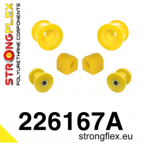 SILENTBLOCK Volkswagen Vento 05- Todos modelos KIT CASQUILLOS DE SUSPENSIÓN DELANTERA STRONGFLEX SPORT