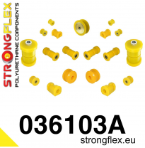 SILENTBLOCK Bmw 3 Series E30 82-91 KIT DE CASQUILLOS DE SUSPENSIÓN STRONGFLEX FULL SPORT