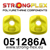 SILENTBLOCK Peugeot 1007 Todos modelos INSERCIONES INFERIORES TRASERAS DEL SOPORTE DEL MOTOR FLEX STRONG SPORT