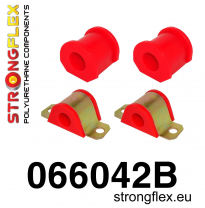 SILENTBLOCK Fiat Seicento 98-08 Todos modelos KIT DE CASQUILLOS DE BARRA ESTABILIZADORA DELANTERA STRONGFLEX POLIURETANO