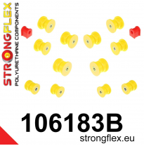 SILENTBLOCK Mazda Rx-7 Rx-7 Fd 92-02 KIT DE CASQUILLOS DE SUSPENSIÓN TRASERA STRONGFLEX