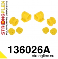 SILENTBLOCK Opel Vectra Vectra A 88-95 KIT DE CASQUILLOS DE BARRA ESTABILIZADORA DELANTERA STRONGFLEX SPORT