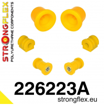 SILENTBLOCK Volkswagen Polo Polo Iv 02-08 KIT CASQUILLOS DE SUSPENSIÓN DELANTERA STRONGFLEX SPORT