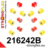 SILENTBLOCK Toyota Chaser Jzx90 92-96 KIT DE CASQUILLOS DE SUSPENSIÓN TRASERA STRONGFLEX