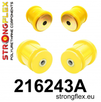 SILENTBLOCK Toyota Chaser Jzx90 92-96 KIT DE CASQUILLOS DE SUBCHASIS TRASERO STRONGFLEX SPORT