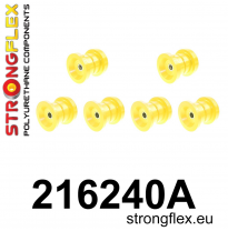 SILENTBLOCK Toyota Supra Supra Iii 86-93 KIT DE CASQUILLOS DE SUBCHASIS TRASERO STRONGFLEX SPORT