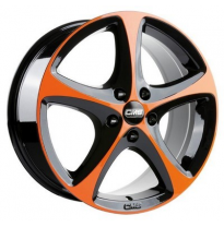 Llanta Cms C12 Individual 8,0x18 Et45 5x114,3 Orange-Black 67.1r