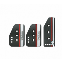 Pedales Sparco Settanta Negro 3pcs Normal
