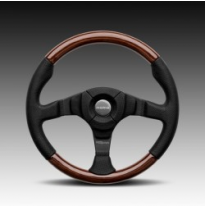 VOLANTE MOMO DARK FIGHTER WOOD 35