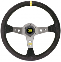 VOLANTE OMP CORSICA ANTE 350MM NEGRO BRAZOS TITANIO