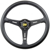VOLANTE OMP SAND PIEL 380MM NEGRO