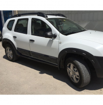 Kit de carrocería completo Oneway compatible con Dacia Duster I 2010-2017 (Offroad) - Negro mate