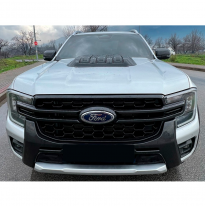 Toma de aire de capó unidireccional compatible con Ford Ranger T9 2022- - Negro mate