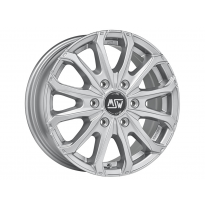LLANTA MSW 48 VAN 6H 6,5x16 ET 62 6x130 MSW FULL SILVER