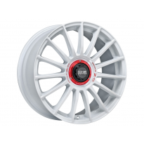 LLANTA SUPERT  EVO WRC 8x18 ET 35 5x112 OZ RACING RACE WHITE RED LETTERING