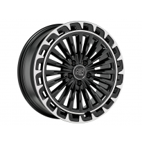 LLANTA MSW 32 7,5x19 ET 32 5x112 MSW GLOSS BLACK+DIAMOND LIP