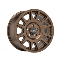 LLANTA RALLY LEGEND 8Jx17 ET 0 5x127 OZ RACING MATT BRONZE + BLACK LETTERING