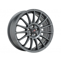 LLANTA SUPERTURISMO TGR WRT 7x17 ET 42 4x100 OZ RACING MATT GRAPHITE + SILVER LETTERING