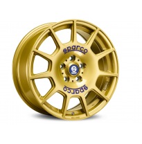 LLANTA SPARCO TERRA 7,5x17 ET 48 5x100 SPARCO RACE GOLD BLUE LETTERING