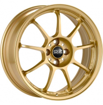 LLANTA ALLEGGERITA HLT 4F 7x16 ET 37 4x100 OZ RACING RACE GOLD
