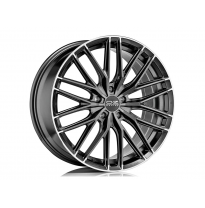 LLANTA GRAN TURISMOHLT 10,5x20 ET 35 5x112 OZ RACING STAR GRAPHITE DIAMOND LIP