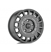 LLANTA RALLY RAC. VAN 7,5x18 ET 48 5x160 OZ RACING DARK GRAPHITE SILVER LETTERING