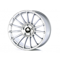 LLANTA SUPERTURISMO DAKAR 10x21 ET 46 5x112 OZ RACING MATT RACE SILVER BLACK LETTERING