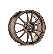 LLANTA ULTRALEGGERA 8x18 ET 35 5x112 OZ RACING MATT BRONZE