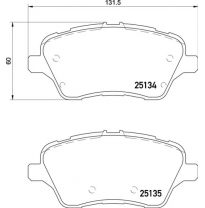 Pastillas de freno PBS PROTRACK DELANTERAS FORD Fiesta MK7 1.0 EcoBoost KW:74 Año: 2013 &gt;