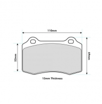 Pastillas de freno PBS PRORACE DELANTERAS SEAT Leon (1M1) 1.9 TDi Syncro KW:120 Año: 2001 &gt;
