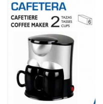 CAFETERA 2 TAZAS 24V