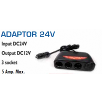 ADAPTADOR 24V / 12V - 3 SALIDAS