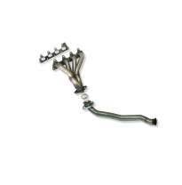 Colector De Escape Tubular Inoxidable / Renault Megane 1.6i 16v Porton Trasero 10/98- Rc Racing