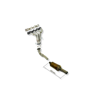 Colector De Escape Tubular Inoxidable / Opel Astra G 2.2i 16v Coupe 10/00- Rc Racing