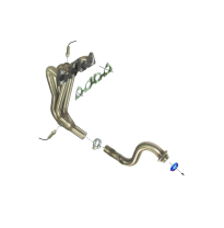 Colector De Escape Tubular Inoxidable / Peugeot 307cc / Peugeot 307 1.6i 16v Cabrio 02- Rc Racing