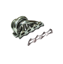 Colector De Escape Tubular Inoxidable / Lancia Delta Hpe 2.0 Turbo  93- Rc Racing