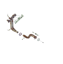 Colector De Escape Tubular Inoxidable / Citroën C4 1.6i 16v Coupe 04- Rc Racing