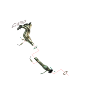 Colector De Escape Tubular Inoxidable / Ford Focus Ii 2.0i 16v 04- Rc Racing