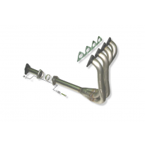 Colector De Escape Tubular Inoxidable / Honda Civic Crx 16v Ed9 89- Rc Racing